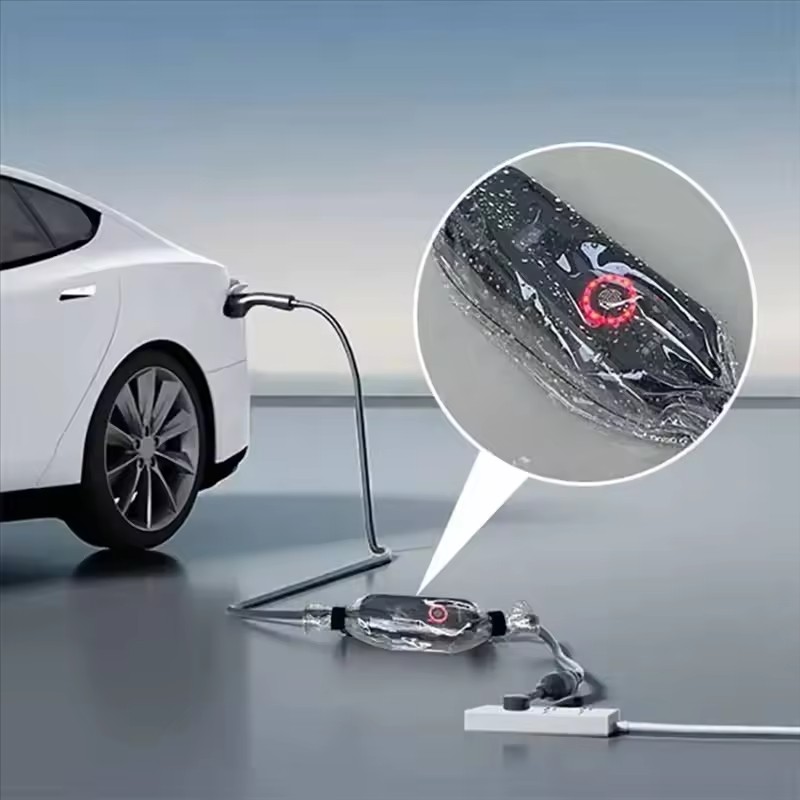 Outdoor Power Plug - Waterproof Charger Rain Cover Electric Car