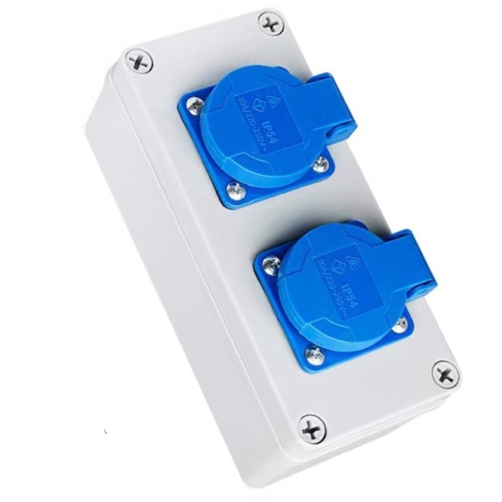 Outdoor Power Distributors - Waterproof Wall Mount Power Distributor Unit