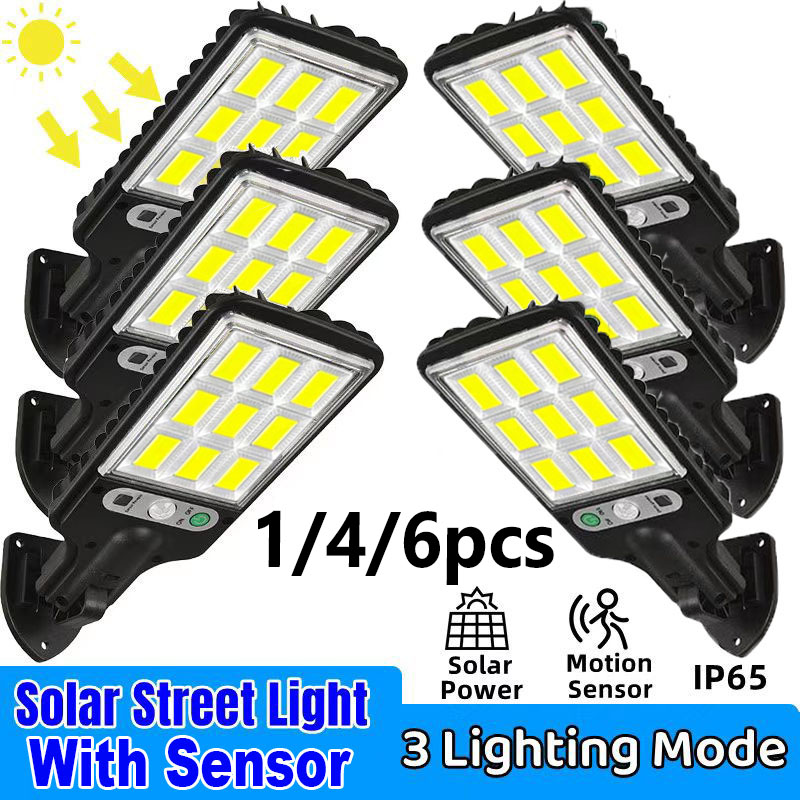 Outdoor Power Outlet Weatherproof - 1/2/6pc Motion Sensor Solar Outdoor Lights