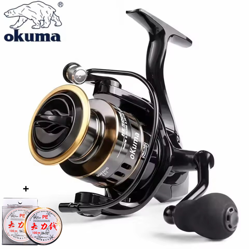 OKUMA NEW Fishing Reel Spinnin - đánh giá và giá Outdoor Power Reel