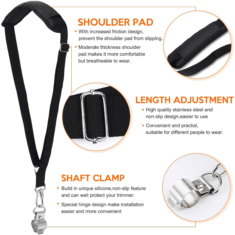 2Pcs Lawn Mower Shoulder Strap - đánh giá và giá Brush Cutter Strap