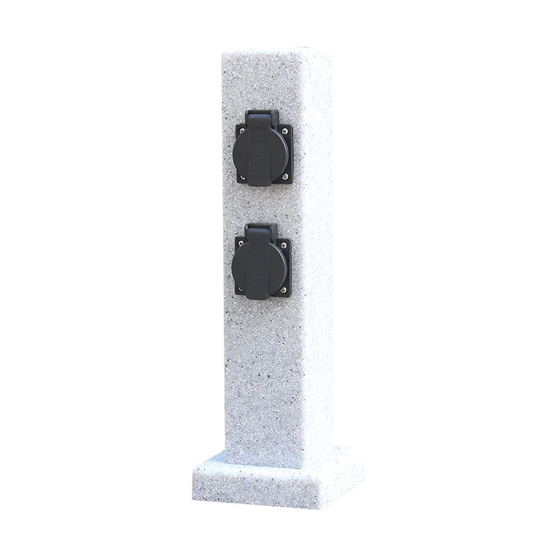 Vertical power socket PE water - đánh giá và giá Outdoor Power Outlet Weatherproof