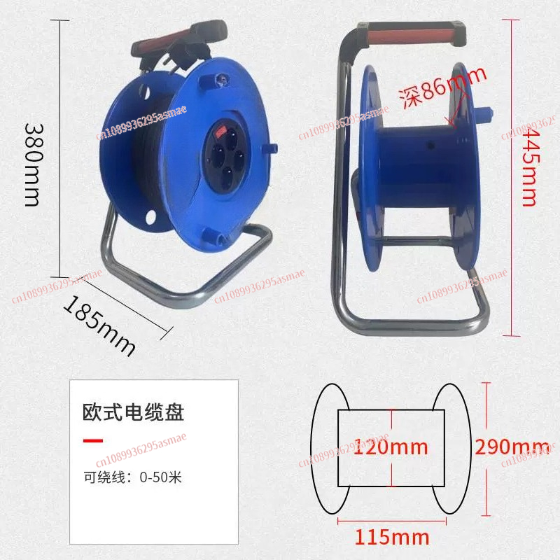 Outdoor cable reel 20m 30m 50m - đánh giá và giá Outdoor Power Reel