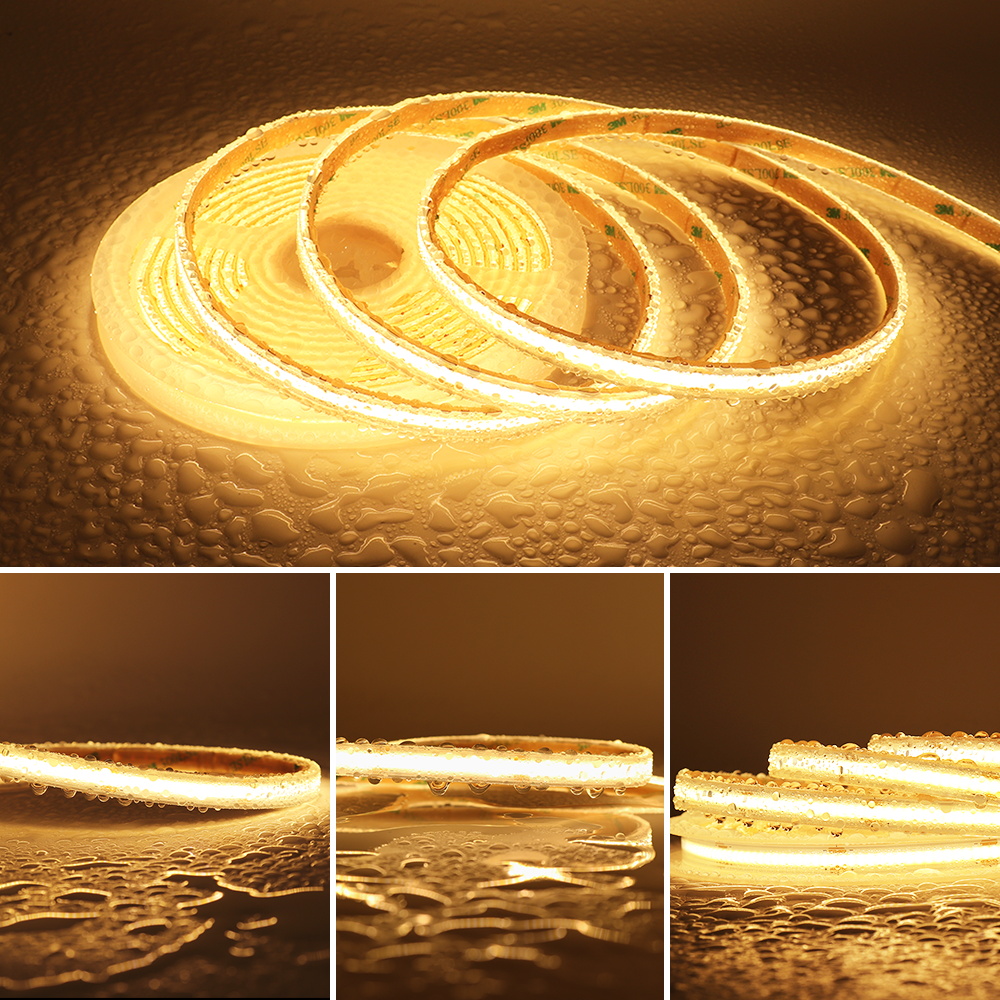 IP68 Waterproof COB LED Strip  - đánh giá và giá Outdoor Power Strip Weatherproof