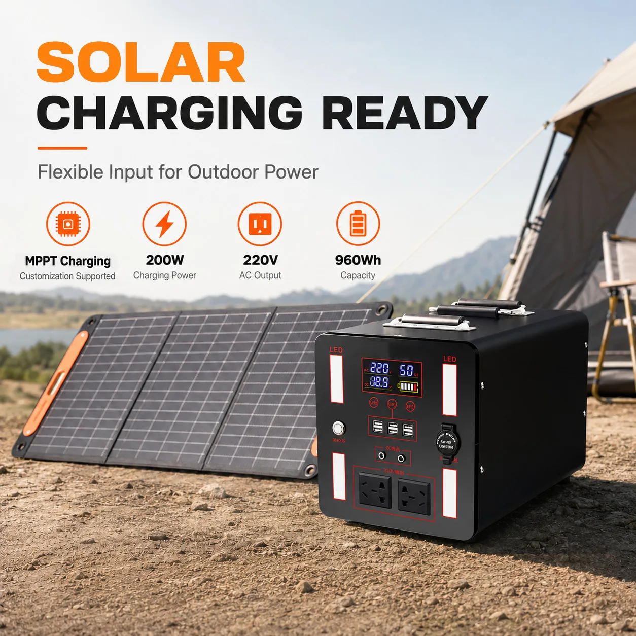 RR Professional 1200W Portable - đánh giá và giá Outdoor Power Bank With Ac Outlet