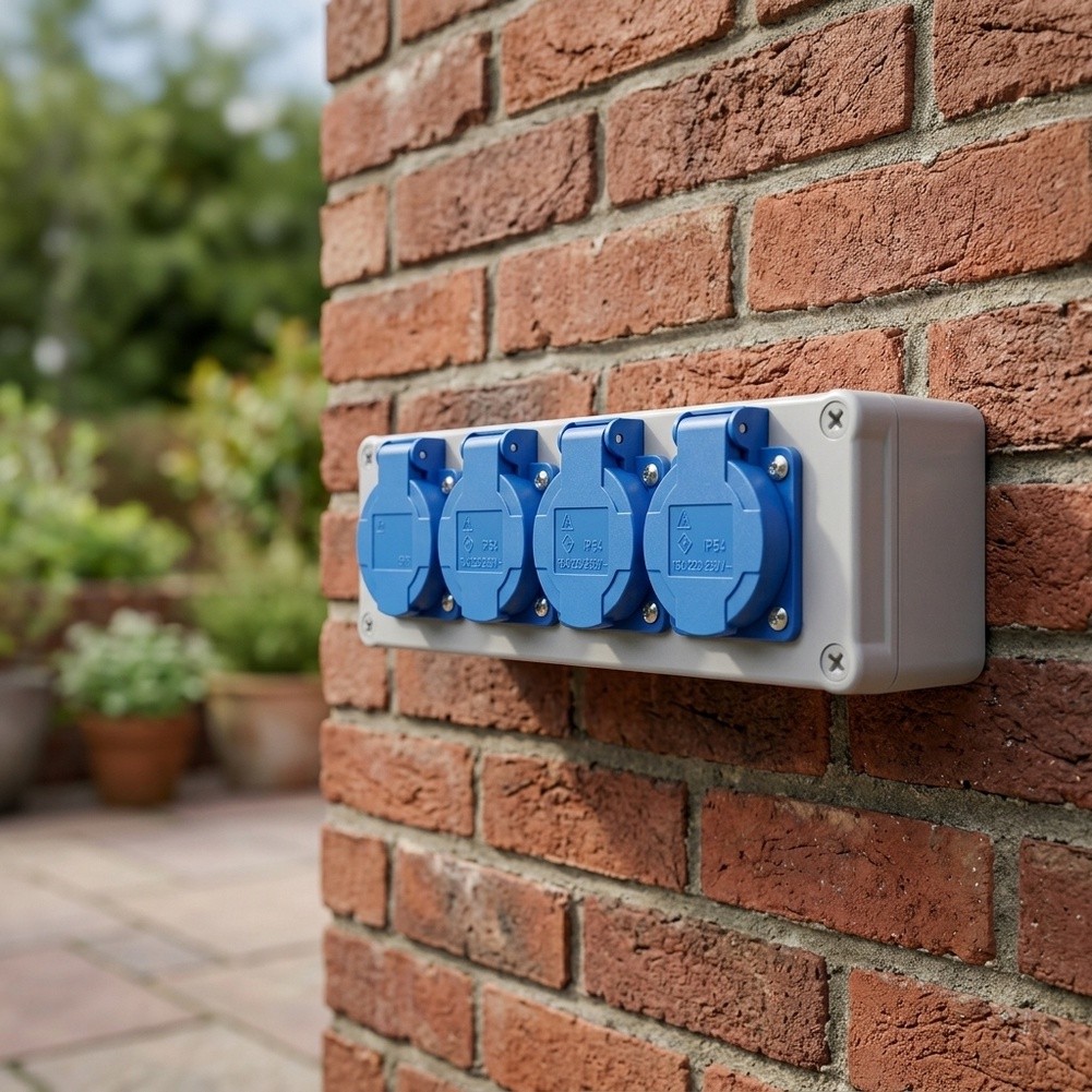 IP54 Wall Power Distributor Bo - đánh giá và giá Outdoor Power Distributors