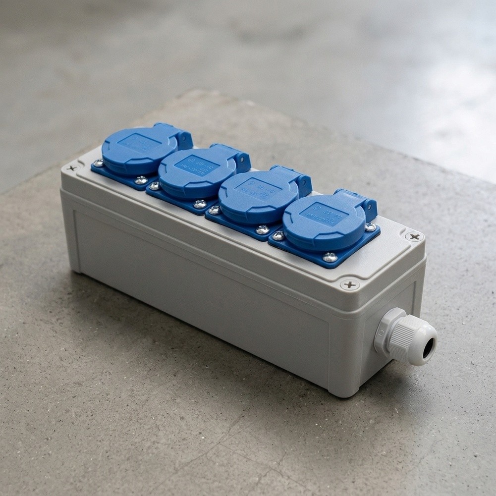 IP54 Wall Power Distributor Bo - đánh giá và giá Outdoor Power Distributors