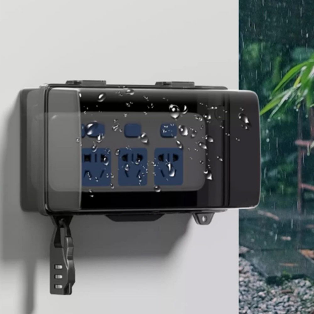 Durable Plastic Plug Box Water - đánh giá và giá Outdoor Power Strip Weatherproof
