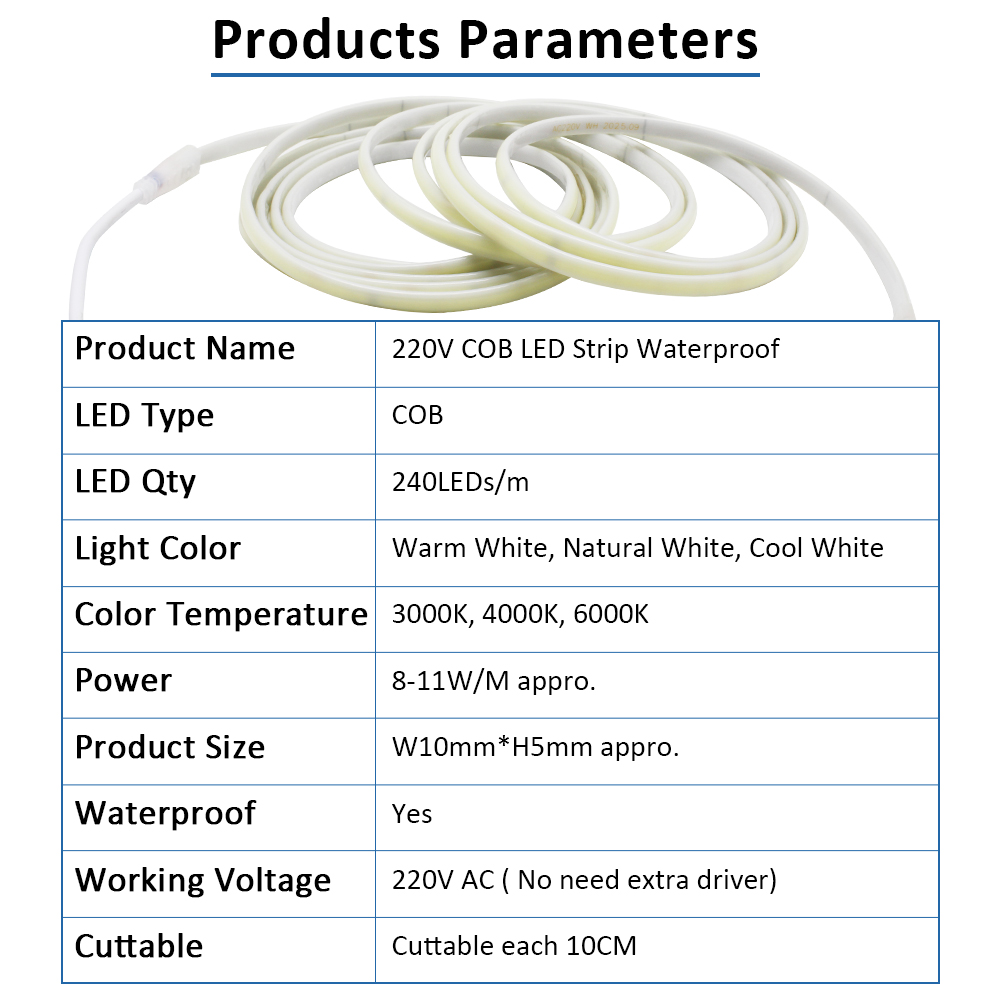 220V IP67 Waterproof COB Led S - đánh giá và giá Outdoor Power Strip Weatherproof