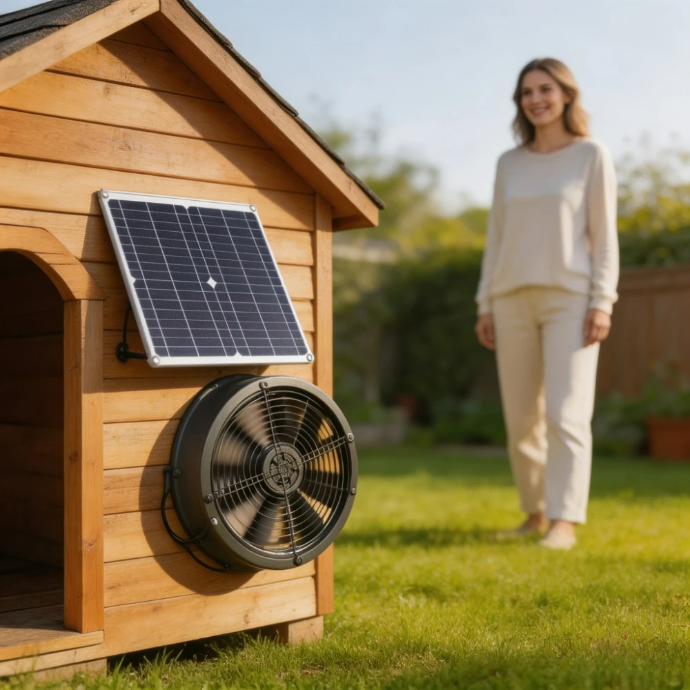 25W Solar Panel Powered Vent F - đánh giá và giá Outdoor Power Kit