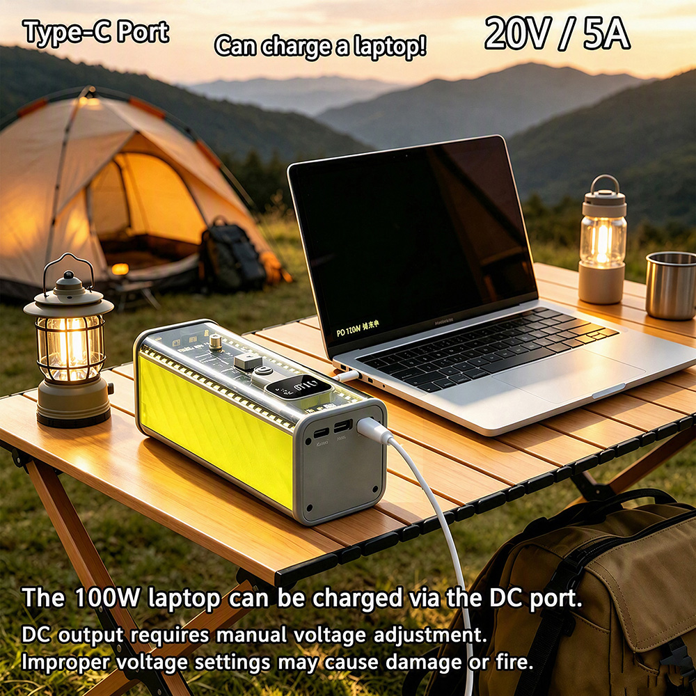 PD 100W Transparent Power Bank - đánh giá và giá Outdoor Power Kit