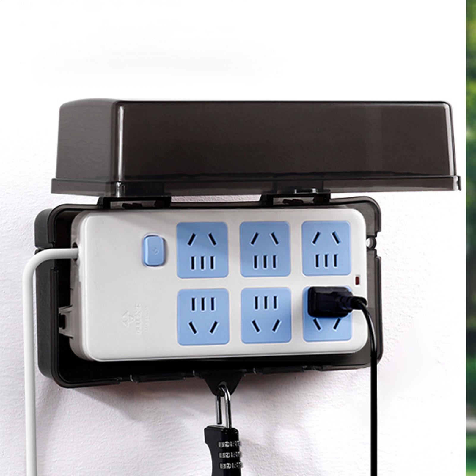 Durable Plastic Plug Box Anti- - đánh giá và giá Outdoor Power Strip With Cover