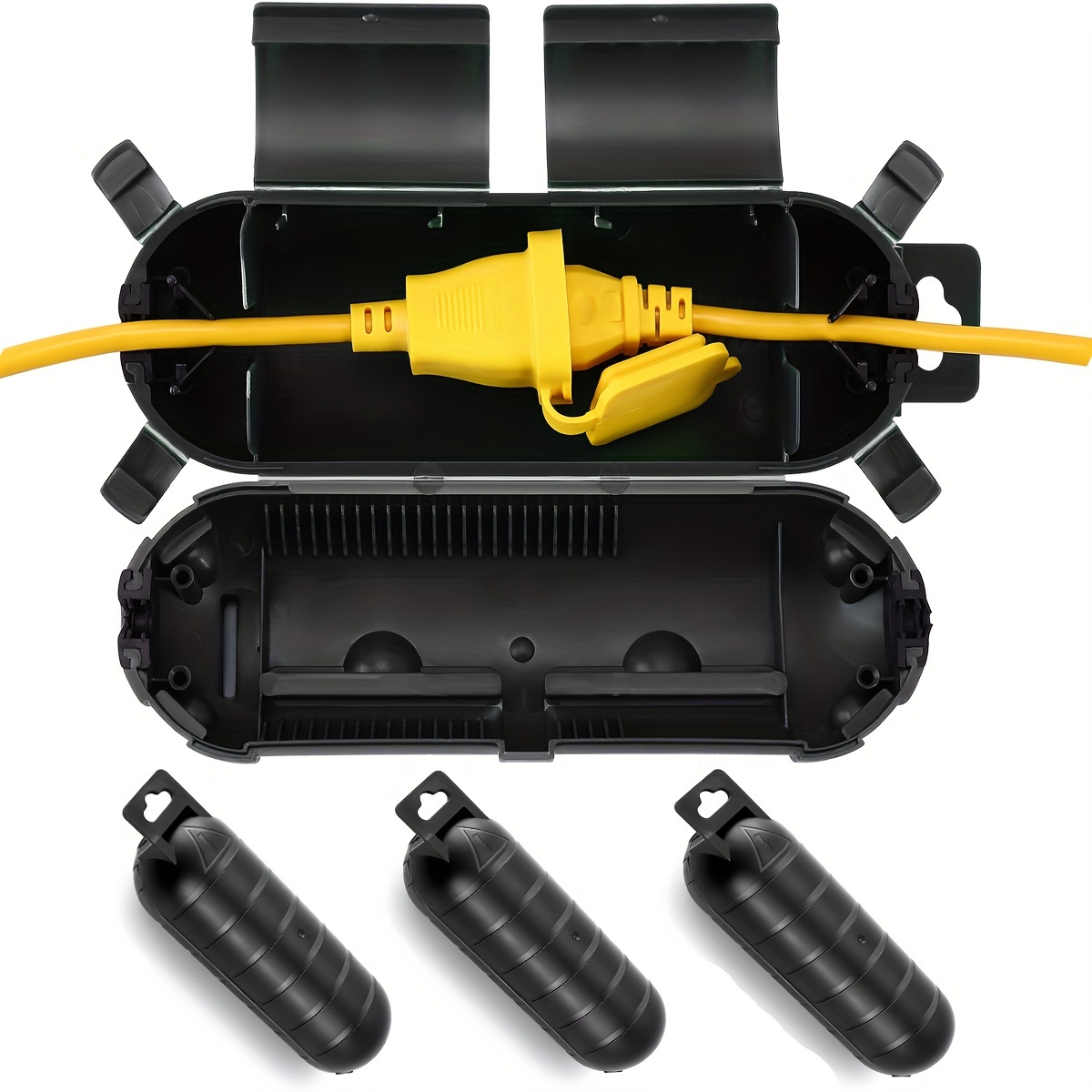 Extension Cord Plug Connection - đánh giá và giá Outdoor Power Extension