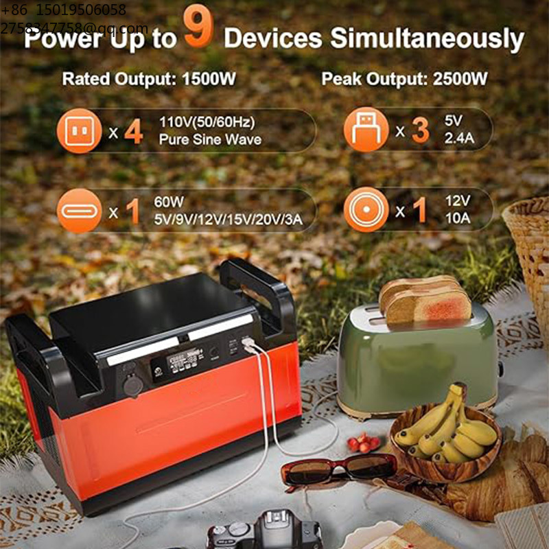 1500watt Portable Power Bank P - đánh giá và giá Outdoor Power Bank With Ac Outlet