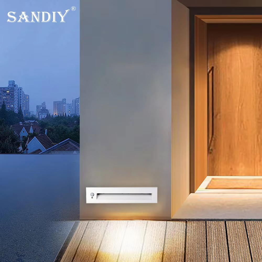 SANDIY Recessed Stair Lights M - đánh giá và giá Outdoor Power Outlet Weatherproof