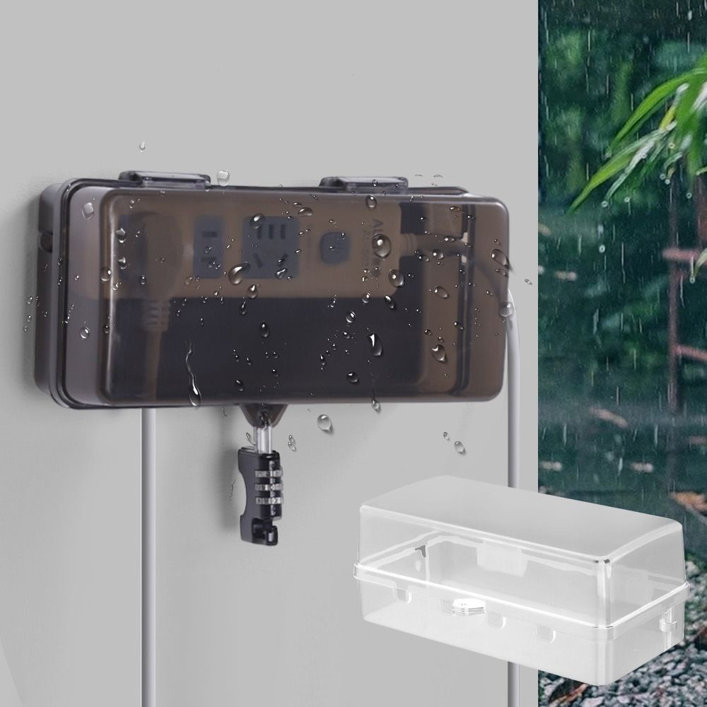 Durable Plastic Plug Box Anti- - đánh giá và giá Outdoor Power Strip Weatherproof