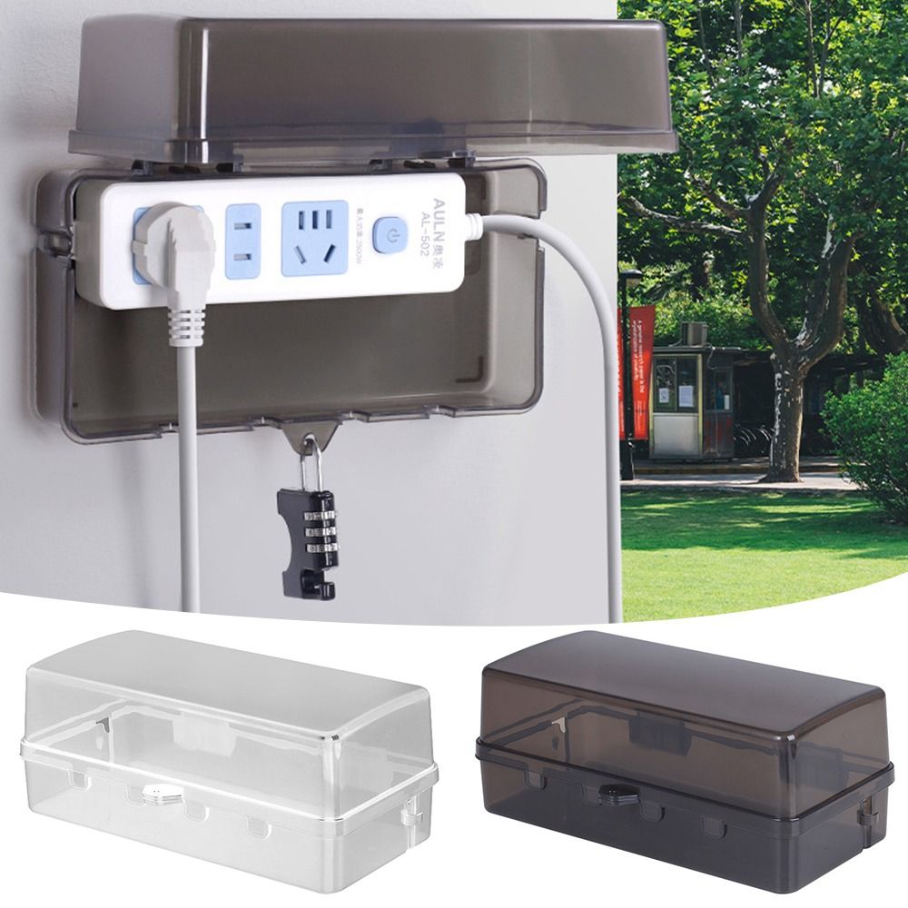 Durable Plastic Plug Box Anti- - đánh giá và giá Outdoor Power Strip Weatherproof