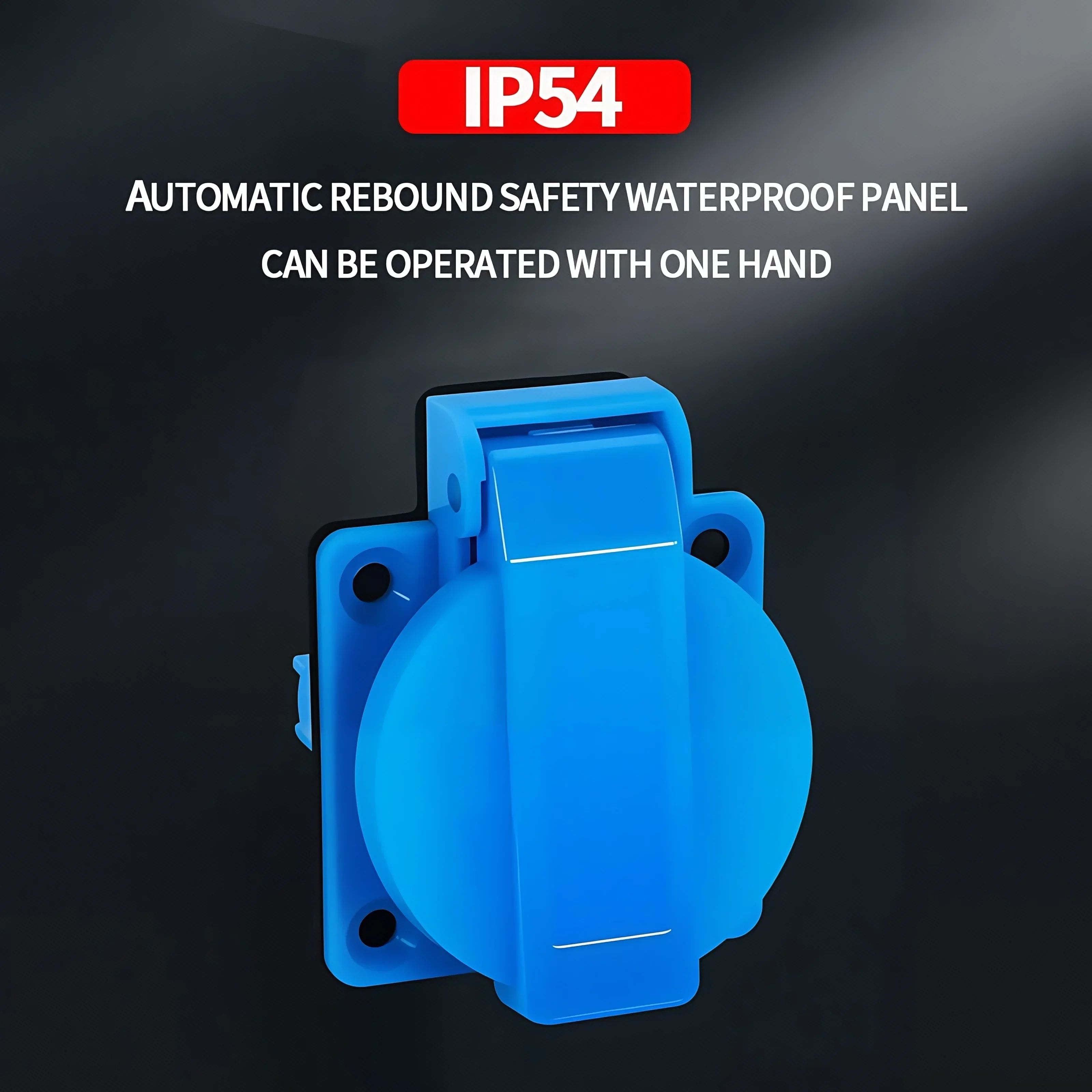 IP54 16A Waterproof Industrial - đánh giá và giá Outdoor Power Outlet Weatherproof
