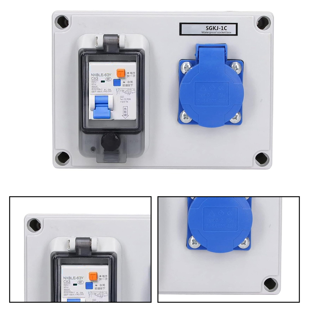 IP54 Wall Power Distributor 16 - đánh giá và giá Outdoor Power Distributors