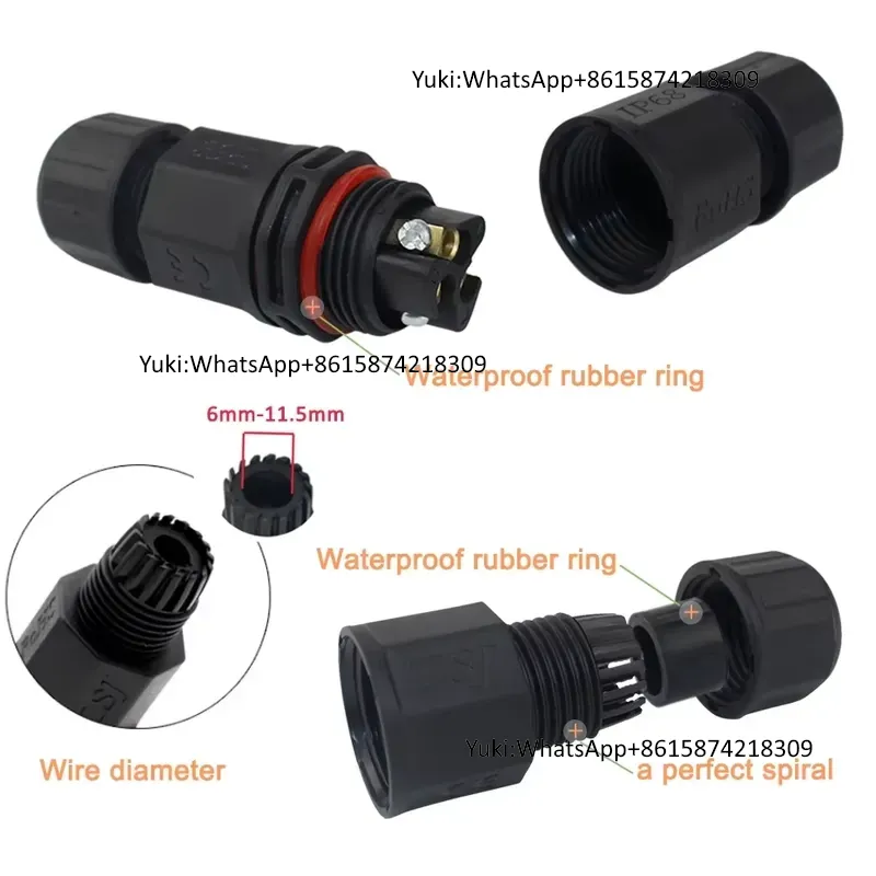 IP68 Waterproof Cable T Tap El - đánh giá và giá Outdoor Power Wire