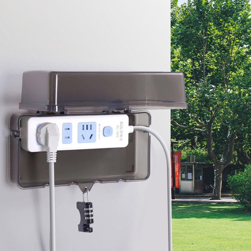 Portable Plastic Plug Box Anti - đánh giá và giá Outdoor Power Strip Weatherproof