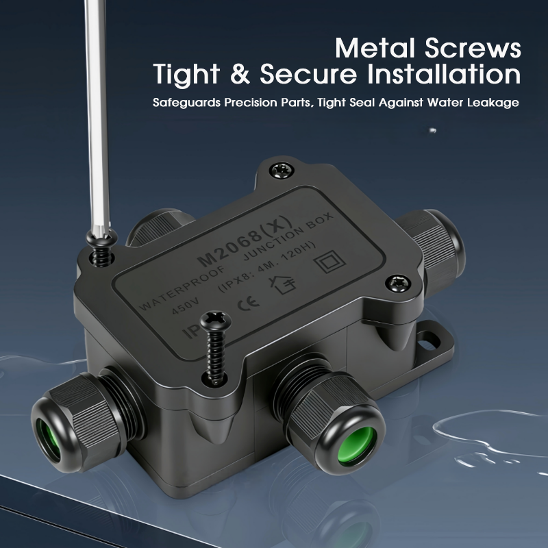 IP68 Waterproof Junction Box P - đánh giá và giá Outdoor Power Wire