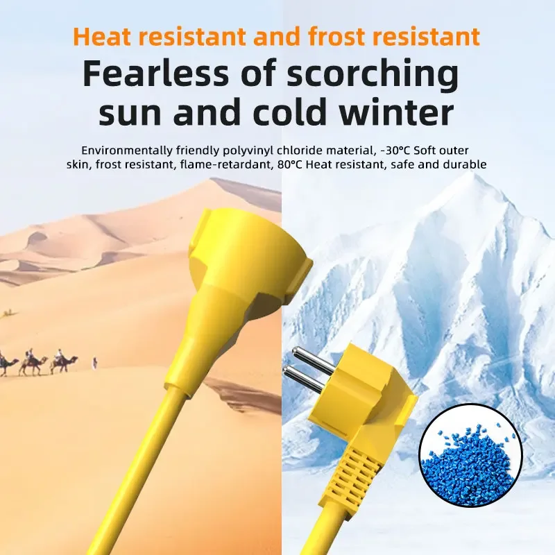 4KW 16A EU Schuko Power Strip  - đánh giá và giá Outdoor Power Strip Weatherproof