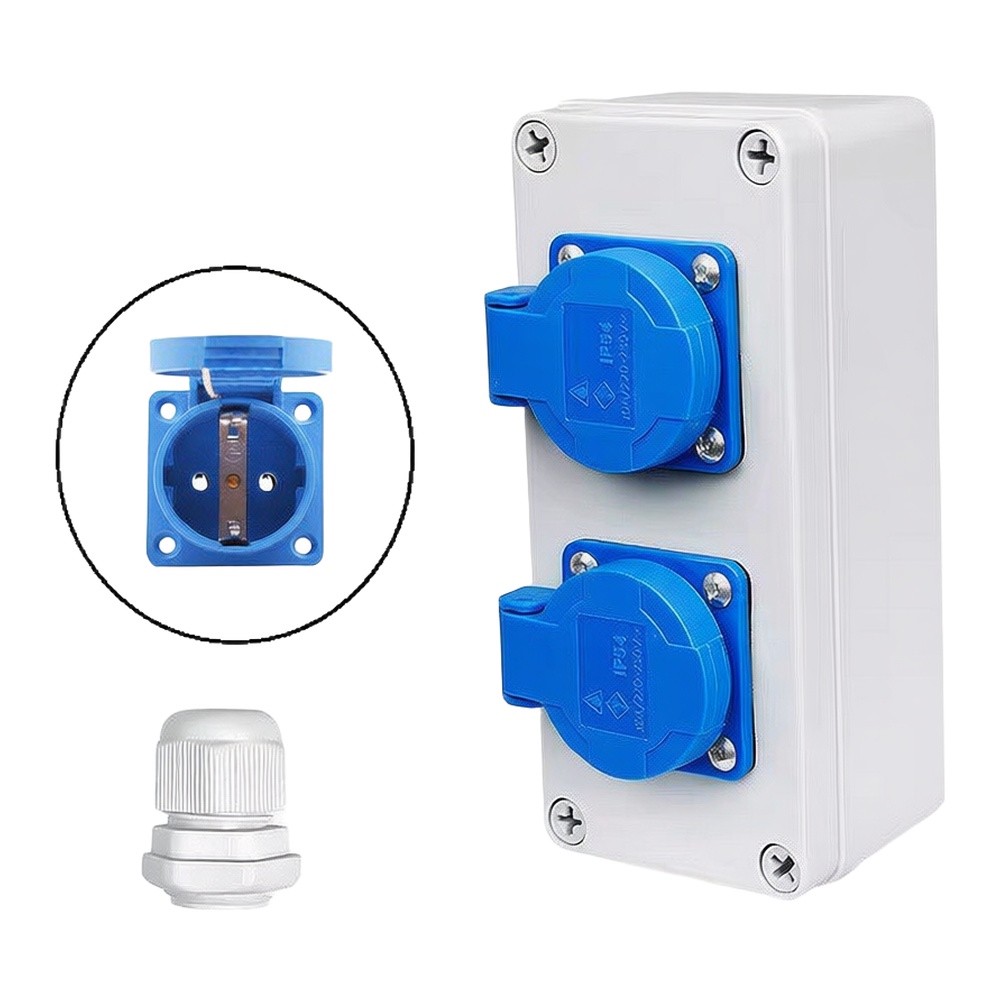 Waterproof Wall Distributor Po - đánh giá và giá Outdoor Power Distributors