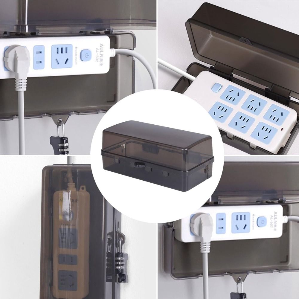Portable Plastic Plug Box Anti - đánh giá và giá Outdoor Power Strip Weatherproof
