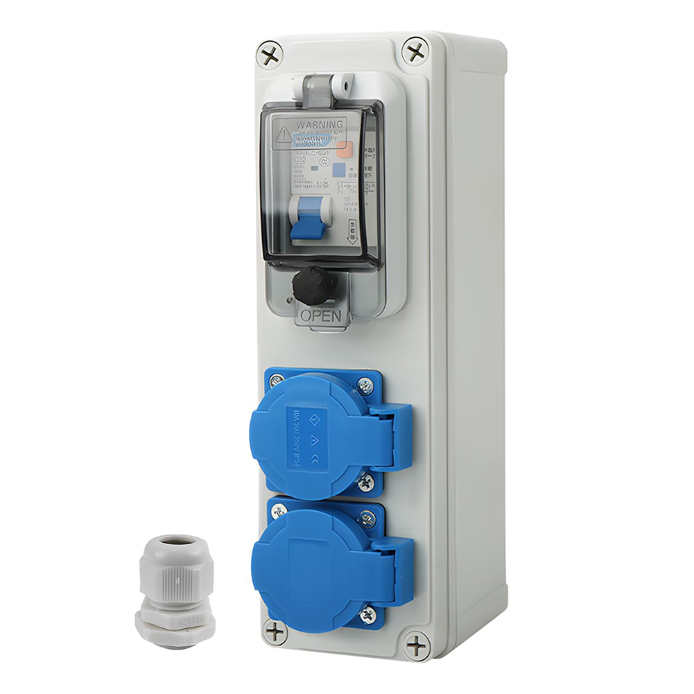 Power Distributor 16A 250V wit - đánh giá và giá Outdoor Power Distributors