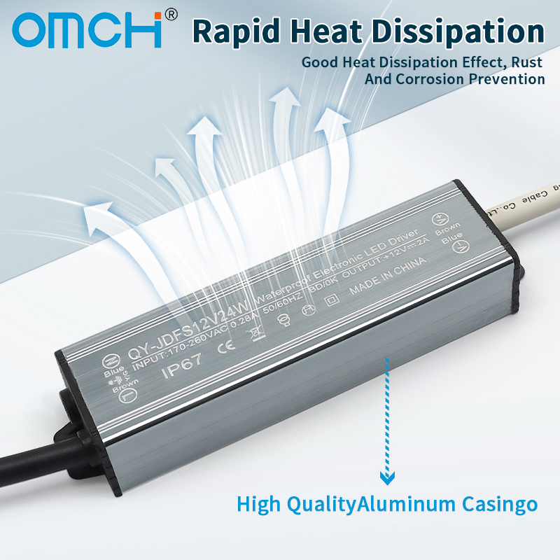 OMCH IP67 Waterproof Power Sup - đánh giá và giá Outdoor Power Transformer