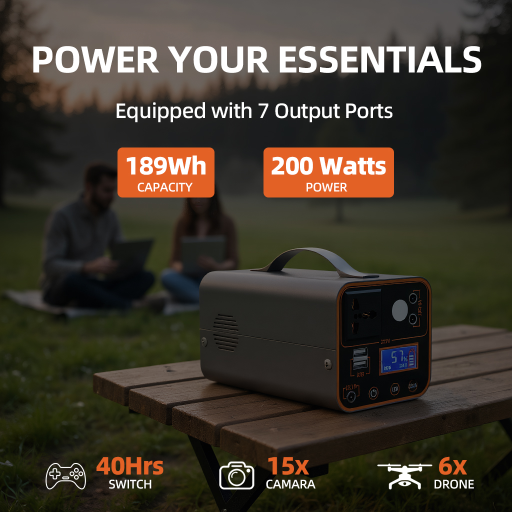350W Portable Power Station 22 - đánh giá và giá Outdoor Power Bank With Ac Outlet