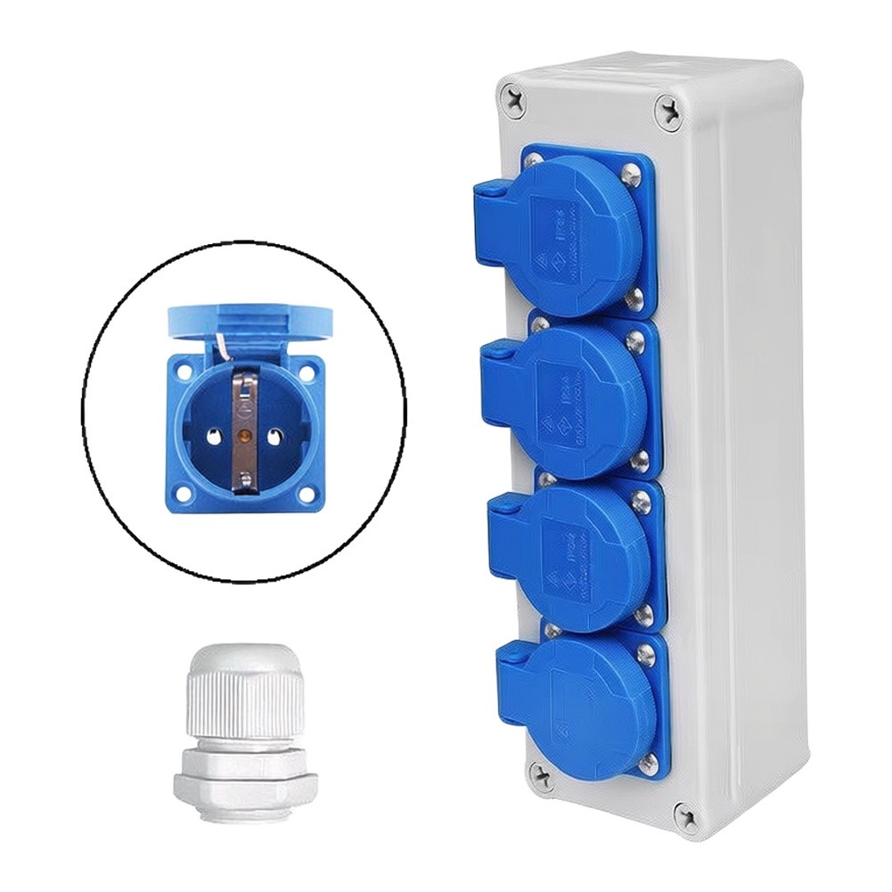 IP54 Wall Distributor Power Di - đánh giá và giá Outdoor Power Distributors