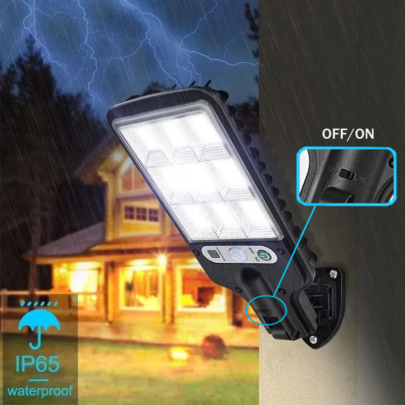 1/2/6pc Motion Sensor Solar Ou - đánh giá và giá Outdoor Power Outlet Weatherproof
