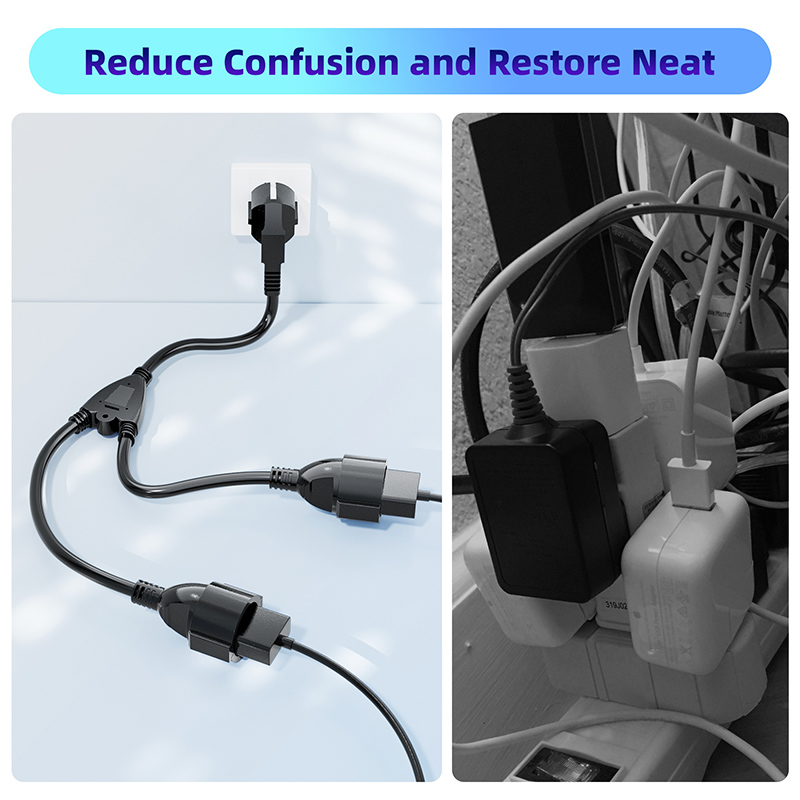 EU Power Splitter Cord 1X2 Eur - đánh giá và giá Outdoor Power Extension