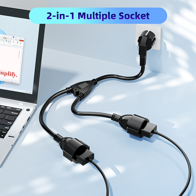 EU Power Splitter Cord 1X2 Eur - đánh giá và giá Outdoor Power Extension